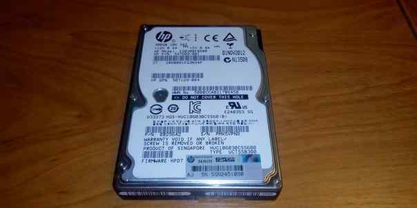 Жесткий диск SAS 300 gb HP EG0300fbdbr