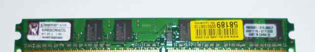DDR2 Kingston 1 Gb KVR800D2N5K2 рабочая