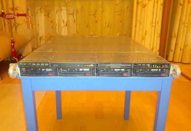 Сервер 1U Supermicro 6014H-T