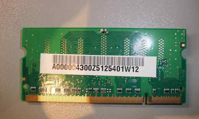 Модуль памяти для ноутбуков DDR2 PC2-4200s 256 мб