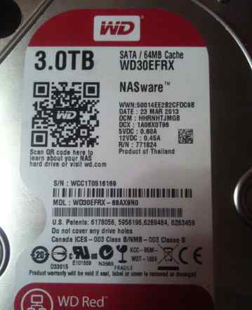  / WD Red 3.0TB