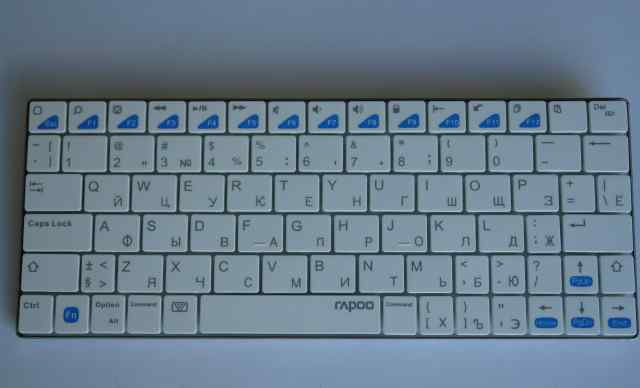 Беспроводная клавиатура Rapoo E6300 White