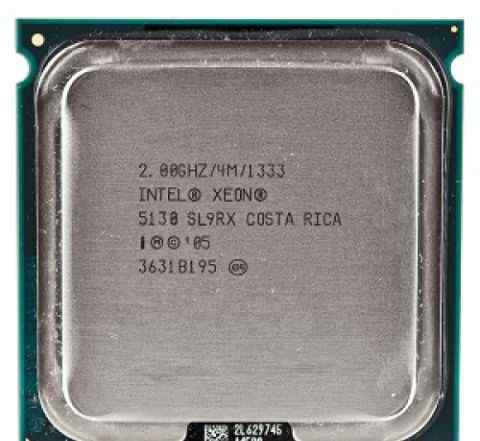 Пара Intel Xeon 5130 dual core 2GHz Socket 771