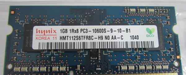 SO-dimm DDR3 1GB