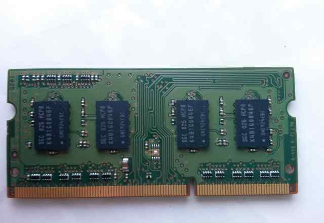 1gb DDR3 1066 мгц для ноутбука оригинал