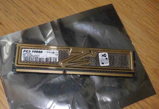 OCZ dimm DDR3 PC3-10600 Gold 1Gb