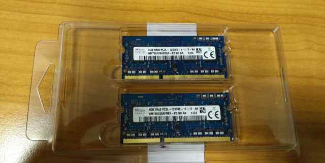 Sodimm DDR3 8GB х 2шт по 4Gb Hynix
