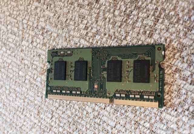 So-dimm Модуль памяти Samsung 2Gb DDR3 12800