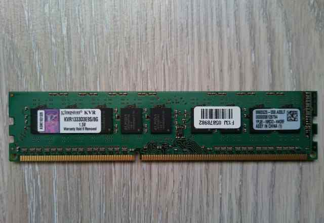 Kingston 8GB/DDR3-1333MHz/ECC