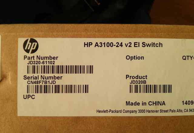 Коммутатор HP JD320B