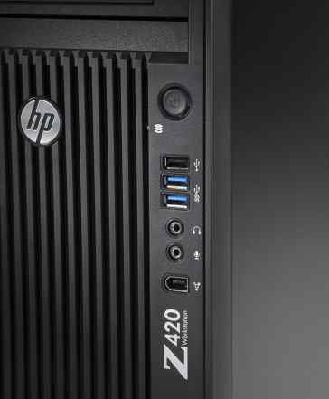 HP Z420 Xeon 1650v1 12 Ядер HT с Монитором