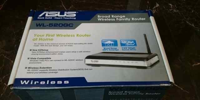 Asus WiFi router WL-520GC