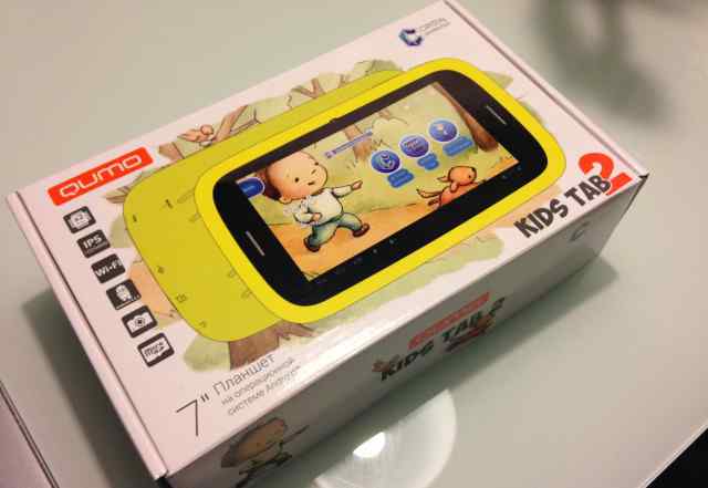 Детский планшет Qumo Kids Tab 2 (Android, 7