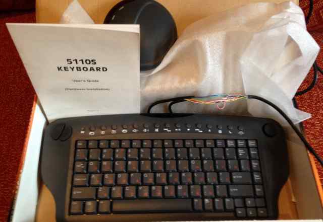 Новая клавиатура BTC5110S с круглой мышью