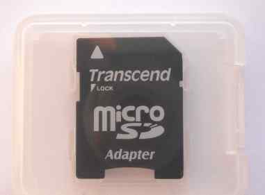 Адаптер MicroSD на SD Transcend новый в боксе