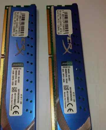 Модули памяти Kingston DDR3 PC3-12800 4 Gb