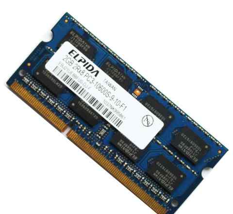 Оперативная память DDR3 Elpida 2gb для ноутбука