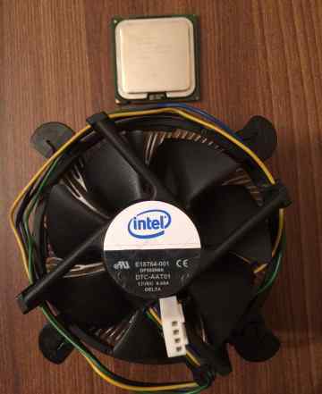 Intel Pentium 4 640 Prescott + охлаждение от intel