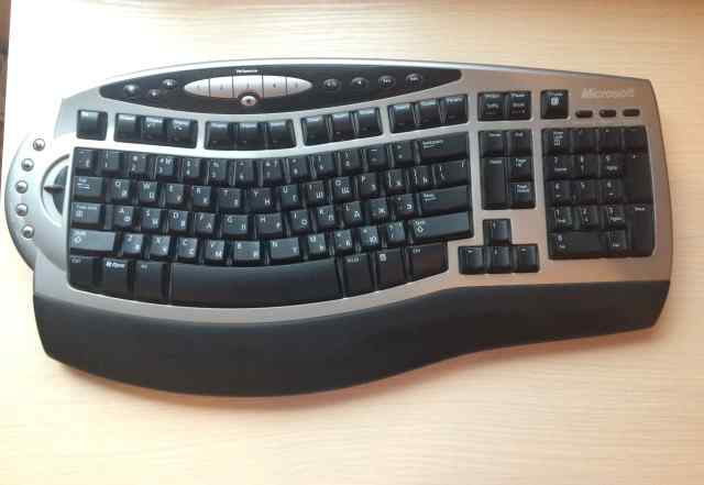 Беспроводная клавиатура + мышь (б/у)