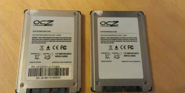 1.8" SSD жесткий диск OCZ 40 Гб (1 шт.)