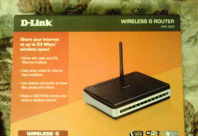 WiFi роутер D-Link