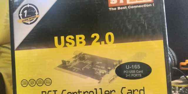 PCI контроллер USB 2.0 STLab U-165