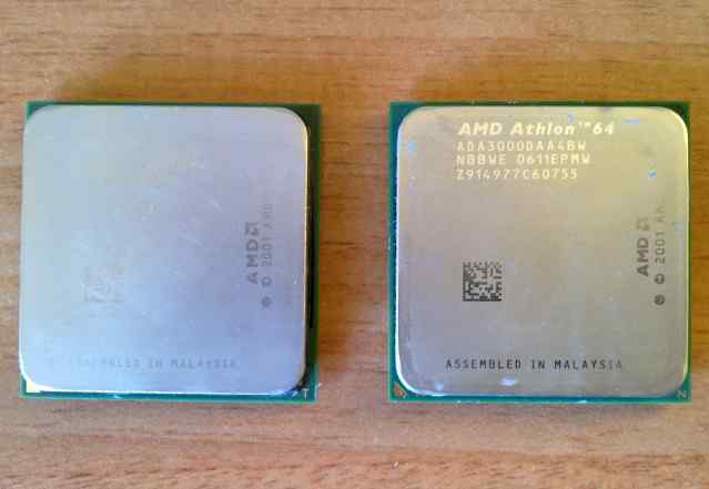 Процессоры S754 3000+, 2800+, S775 P4 630