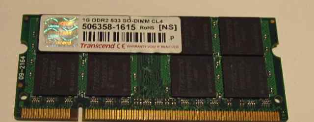 Память для ноутбука DDR2 1GB SO-dimm