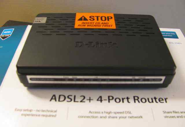 D-Link DSL-2540U новый