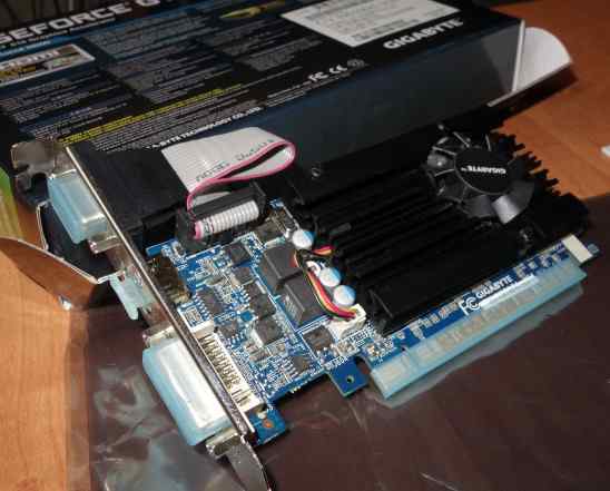 Gigabyte GeForce GT 610 810Mhz PCI-E 2.0 1024Mb