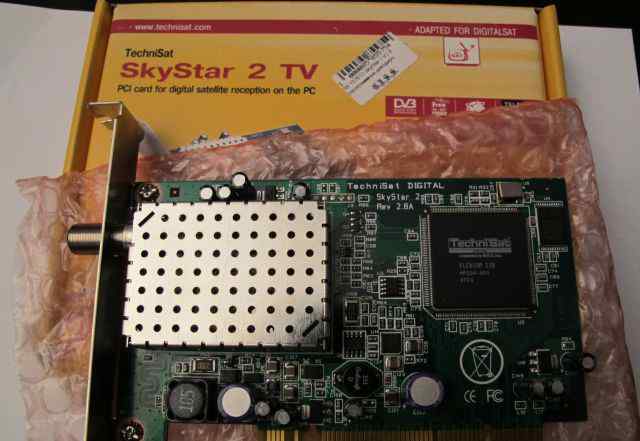 Спутниковый ресивер SkyStar 2, PCI