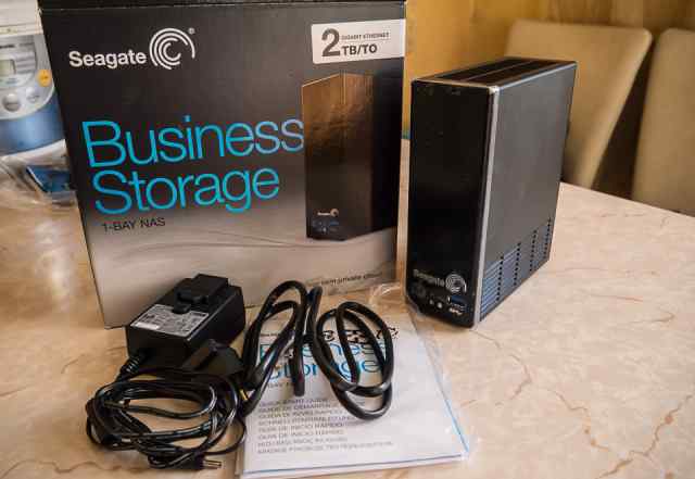 Seagate Business Storage 1-bay NAS 2TB (новый)