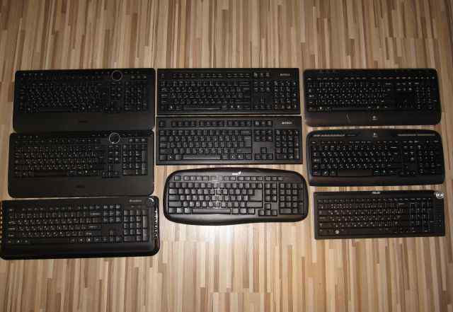 Беспроводные клавиатуры без передатчиков 5 штук
