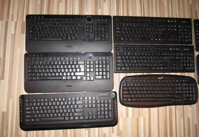 Беспроводные клавиатуры без передатчиков 5 штук
