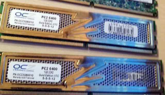 Оперативная память DDR2 OC PC2 6400 2GB 1+ 1