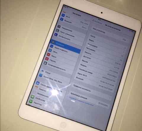 iPad mini белый 16 Гб