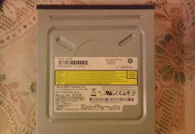 DVD-RW Sony NEC Optiarc подключение IDE