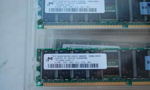 Серверная регистровая память HP 202171-B21 Новая