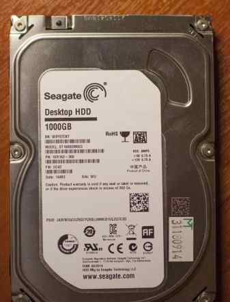 Жесткий диск HDD Seagate ST1000DM003 1000 гб