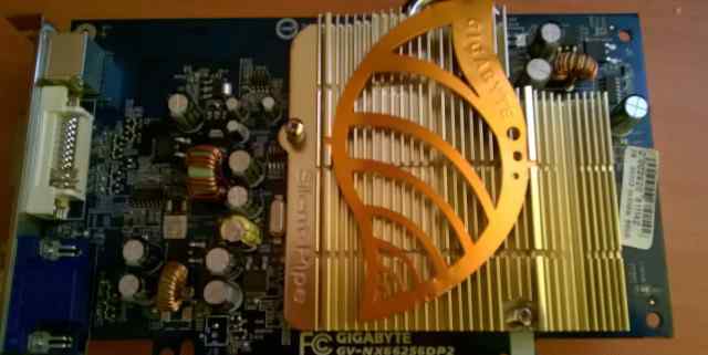 Gigabyte GV-NX66256DP2 nvidia GeForce 6600