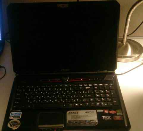 Игровой ноутбук msi gx60