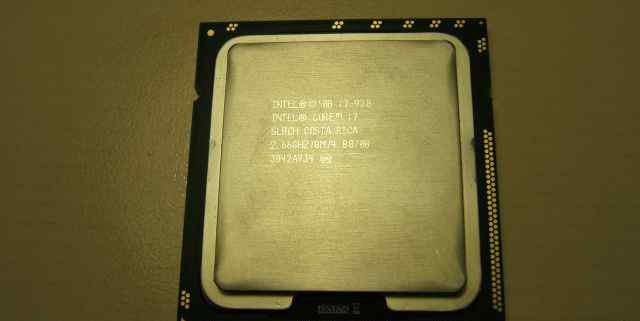 Intel Core i7-920, 2.66 GHz. LGA1366
