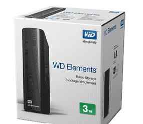 WD 3 TB USB 3.0 Elements Desktop HDD жесткий диск