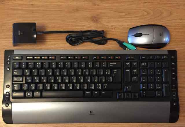 Клавиатура+ мышь Logitech Cordless Desktop S 510