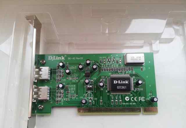  USB 2.0/1.1 (2 Ports) /PCI D-Linlk DU-A2