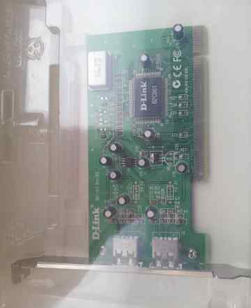Адаптер USB 2.0/1.1 (2 Ports) /PCI D-Linlk DU-A2
