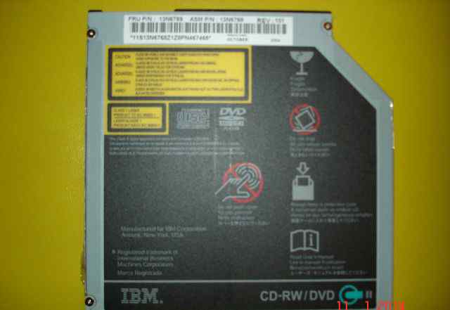CD-RW/DVD-привод б. у. от IBM T42