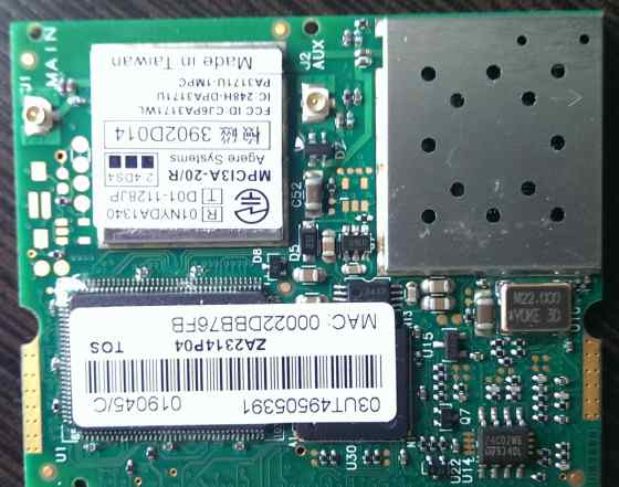 Toshiba ZA2314P04 WiI-Fi Mini PCI Card mpci3A-20/R