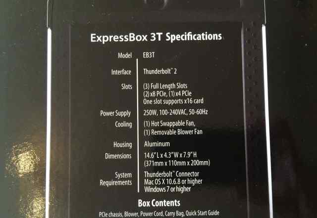 Внешний бокс для PCI-E карт Magma ExpressBox 3T-DB