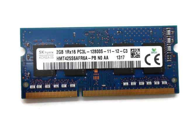 Модуль памяти SO-DiMM DDR3L 2GB 1600Mhz SK Hynix